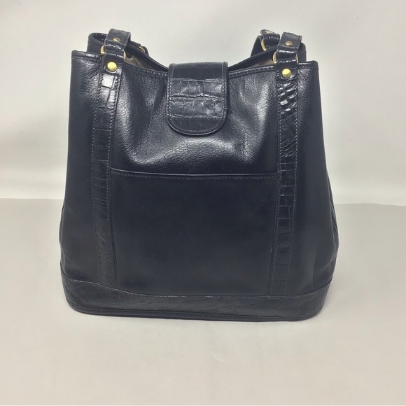 Vintage Black Brahmin Classic Tote - Picture 3 of 16